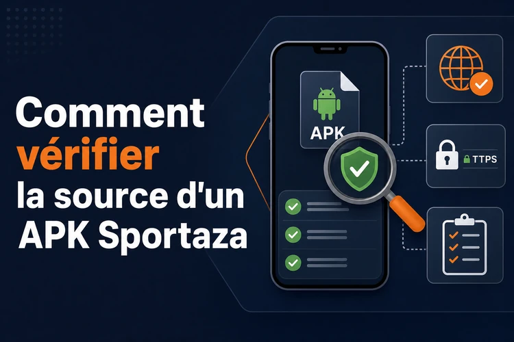 Comment vérifier la source d'un APK Sportaza